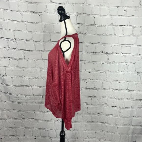 NWOT Free People Cold Shoulder Long-sleeve Top L